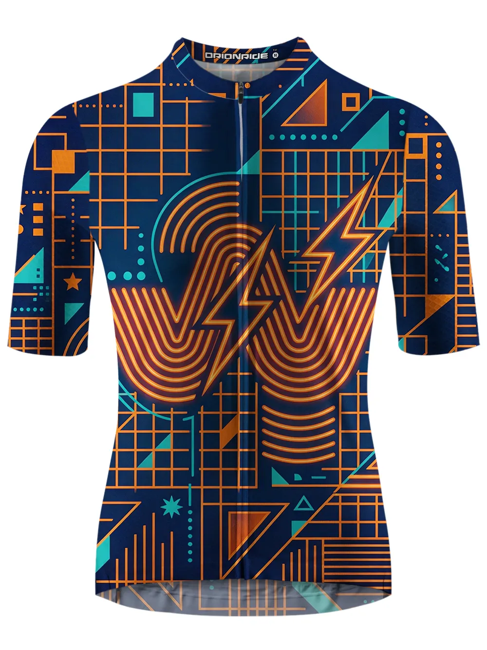 Orionride Fluorescent Lines Short Sleeves Cycling Jersey sold by Orionride