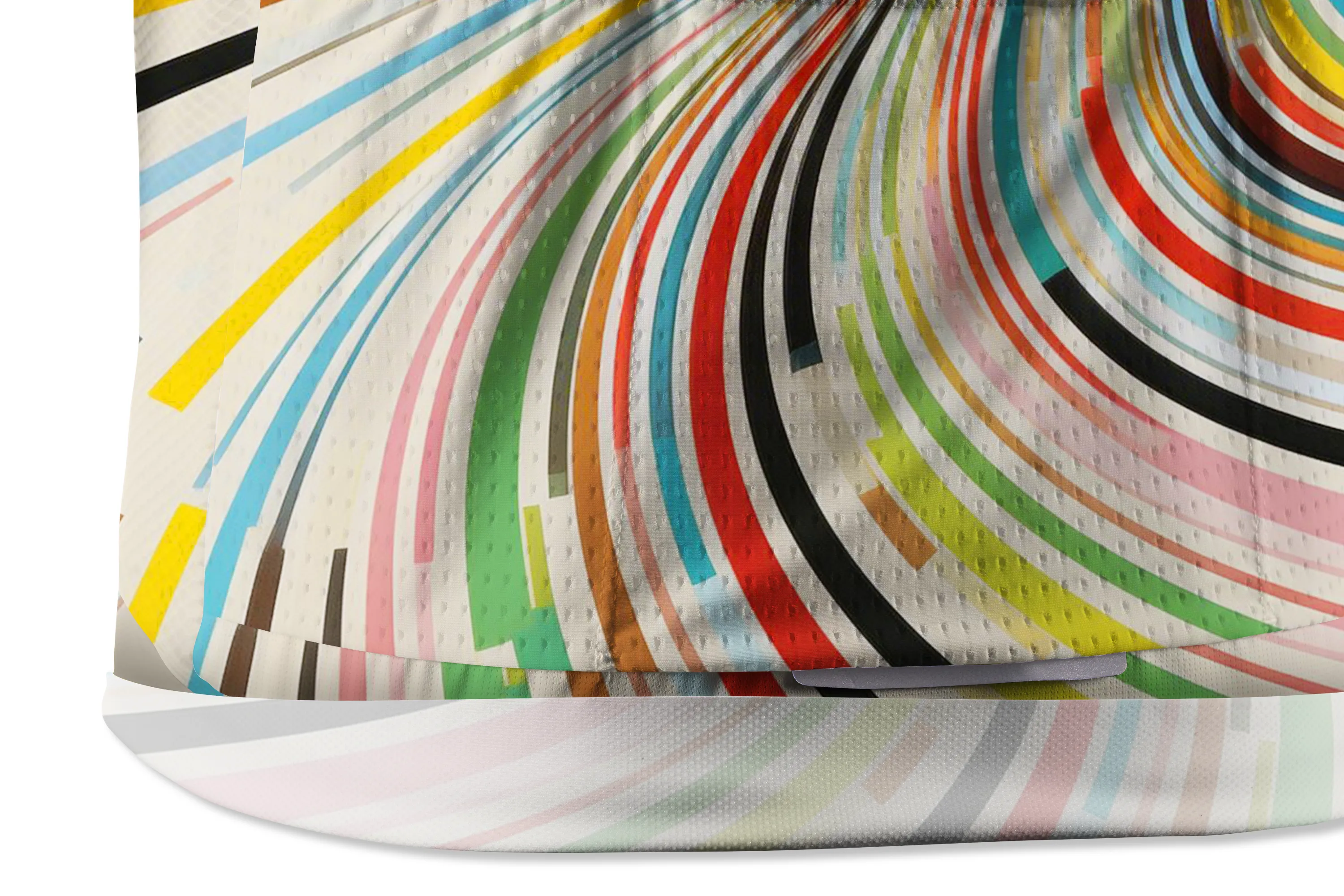 Orionride Abstract Colorful Lines Short Sleeves Cycling Jersey sold by Orionride product image thumbnail 3