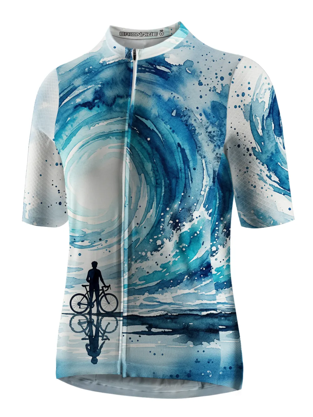 Orionride Cyclist Reflection Short Sleeves Cycling Jersey sold by Orionride product image thumbnail 2