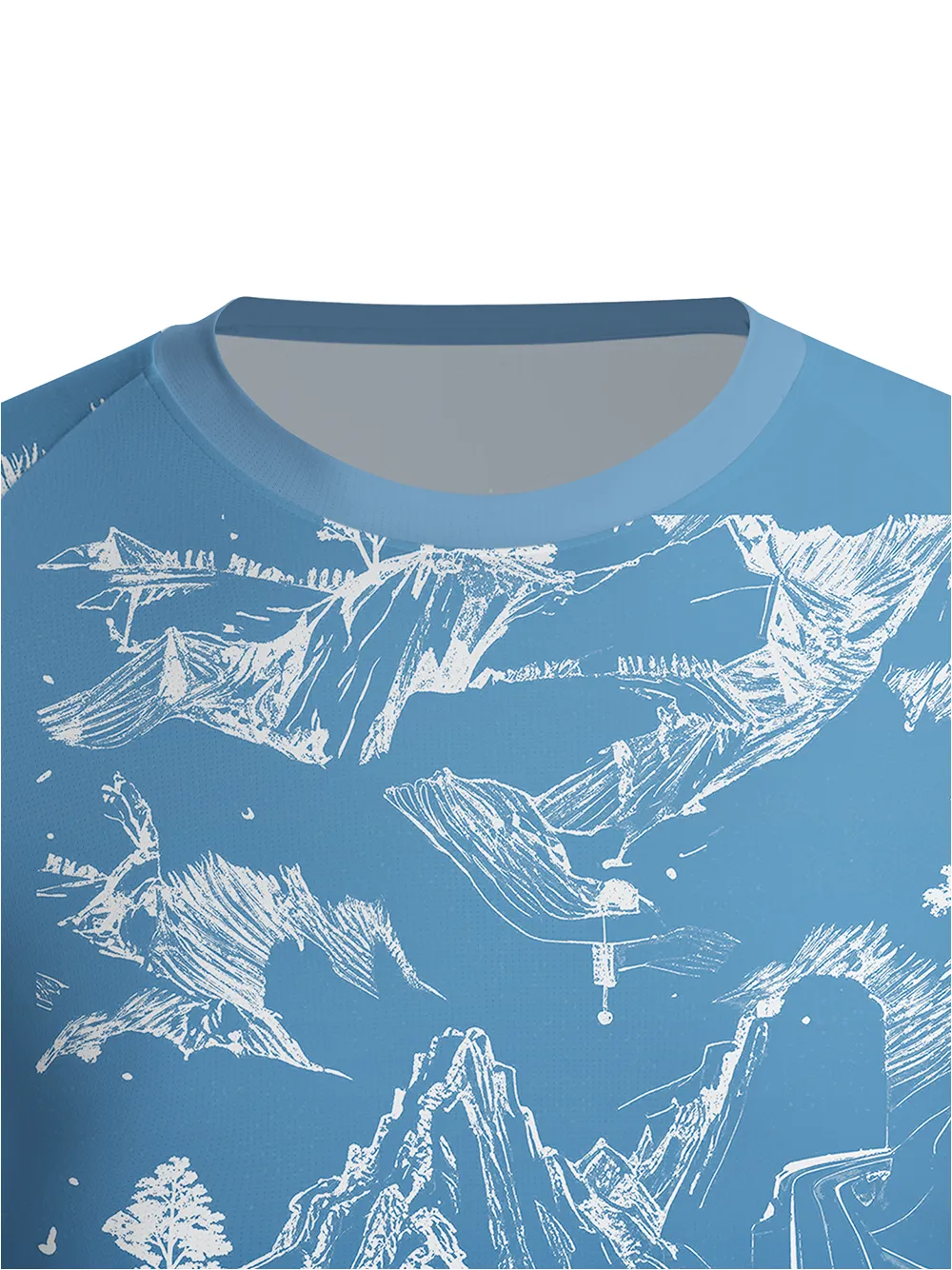 Orionride Road Cycling Men's Lightweight Mesh T-shirt sold by Orionride product image thumbnail 3