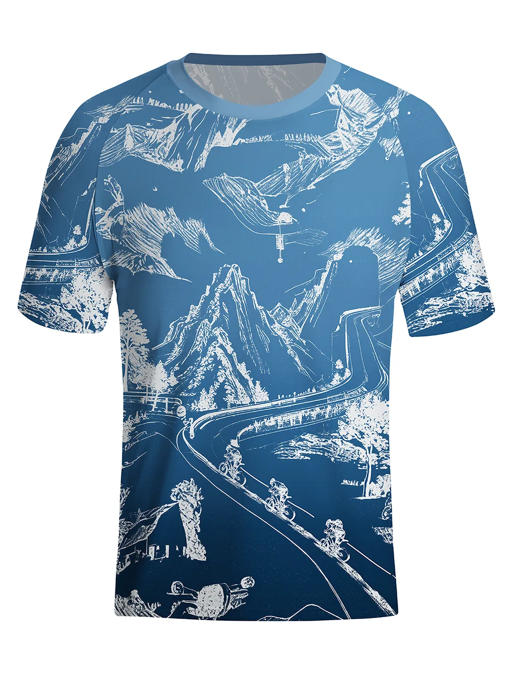 Orionride Road Cycling Men's Lightweight Mesh T-shirt sold by Orionride