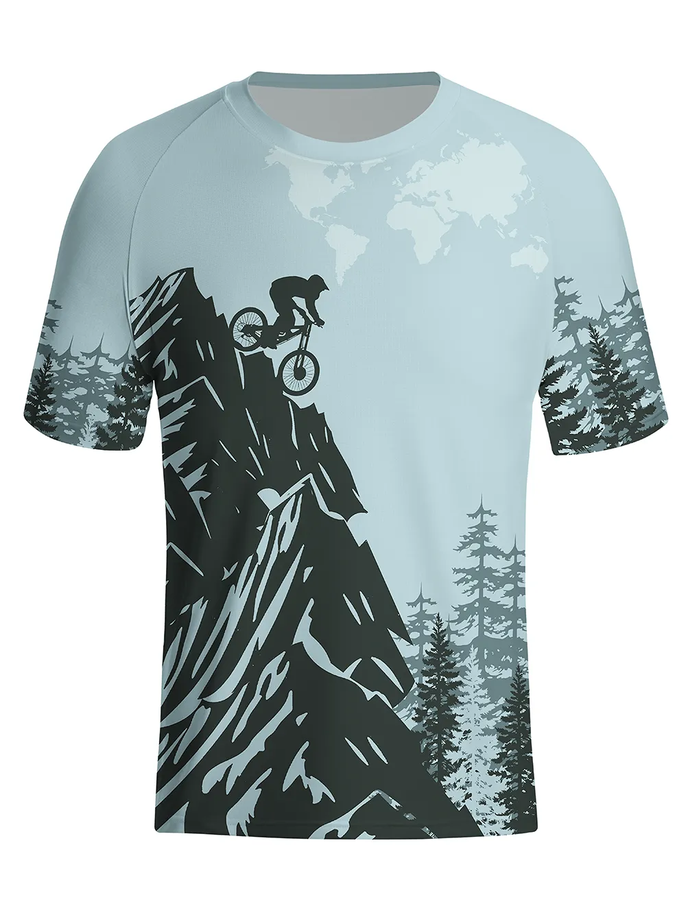 Orionride Downhill Sprint Men's Lightweight Mesh T-shirt sold by Orionride