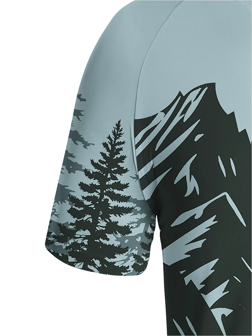 Orionride Downhill Sprint Men's Lightweight Mesh T-shirt sold by Orionride product image thumbnail 4