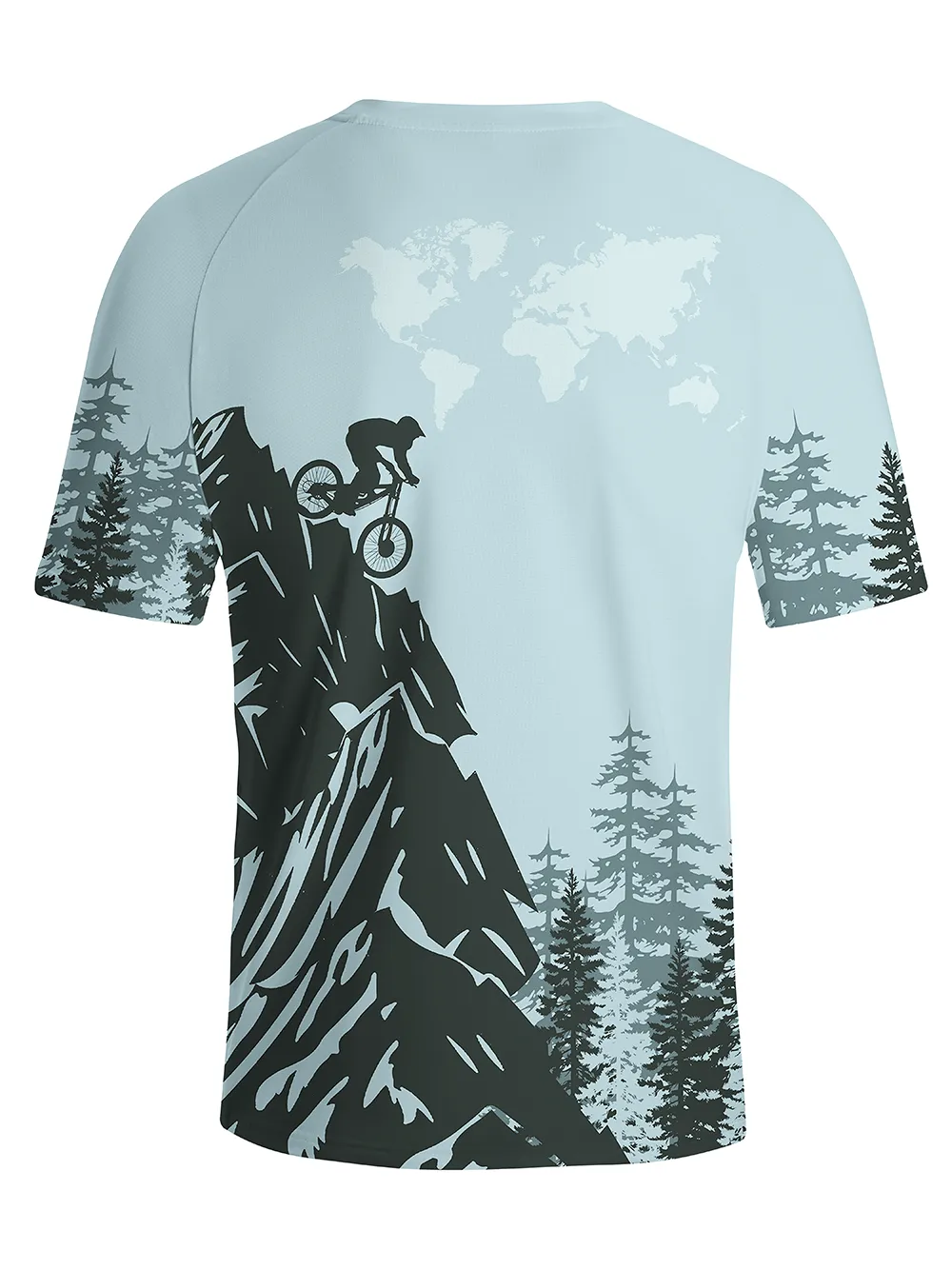 Orionride Downhill Sprint Men's Lightweight Mesh T-shirt sold by Orionride product image thumbnail 2
