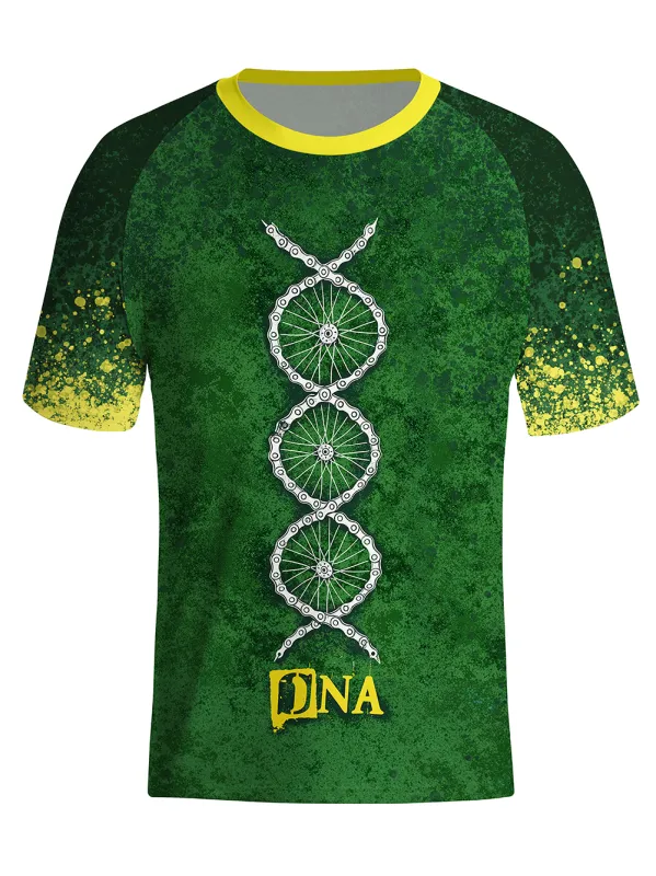 Orionride DNA Chain Men's Lightweight Mesh T-shirt made by Orionride