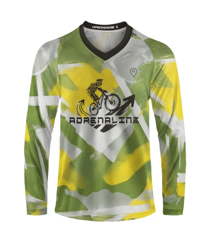Orionride Increased Adrenaline Long Sleeve Downhill Jersey sold by Orionride product image thumbnail 2