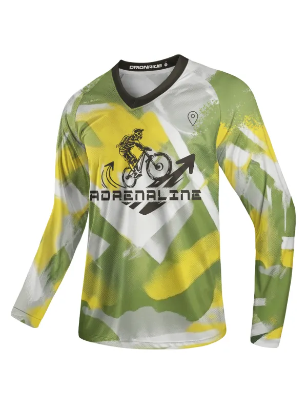 Orionride Increased Adrenaline Long Sleeve Downhill Jersey made by Orionride