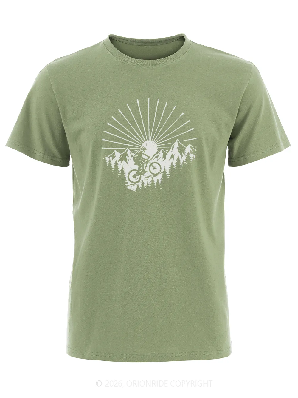 Orionride Hillside Challenge Short Sleeves Bike T-Shirt sold by Orionride product image thumbnail 5