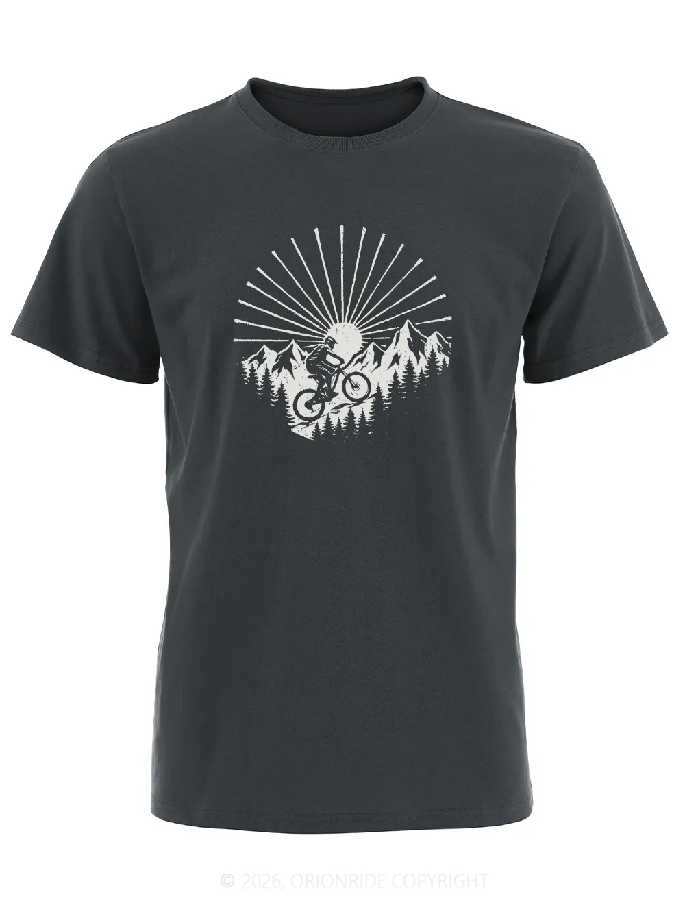 Orionride Hillside Challenge Short Sleeves Bike T-Shirt sold by Orionride product image thumbnail 3