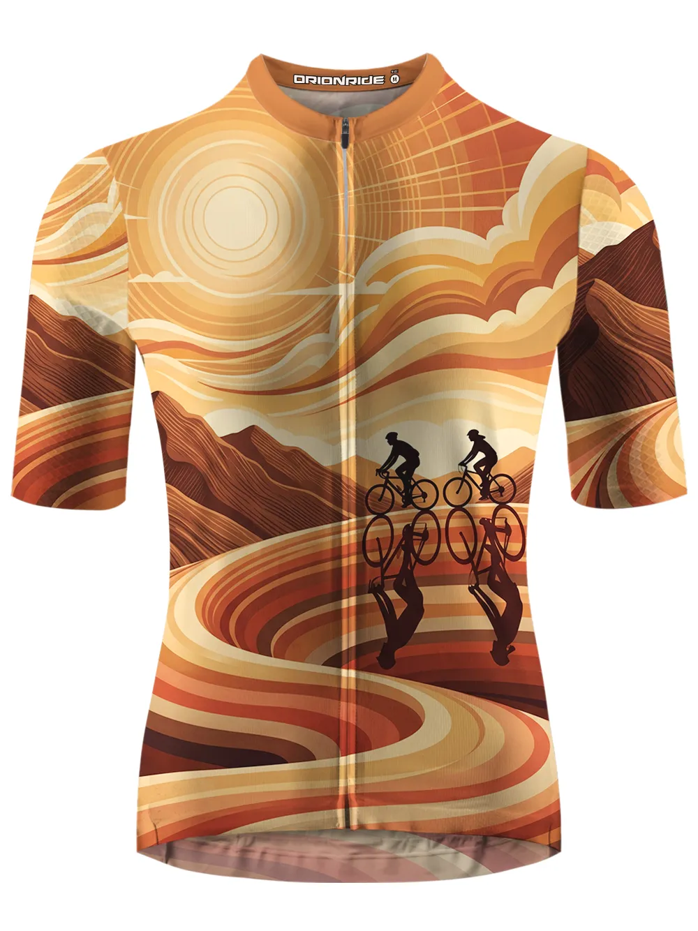 Orionride Desert Travel Short Sleeves Cycling Jersey sold by Orionride