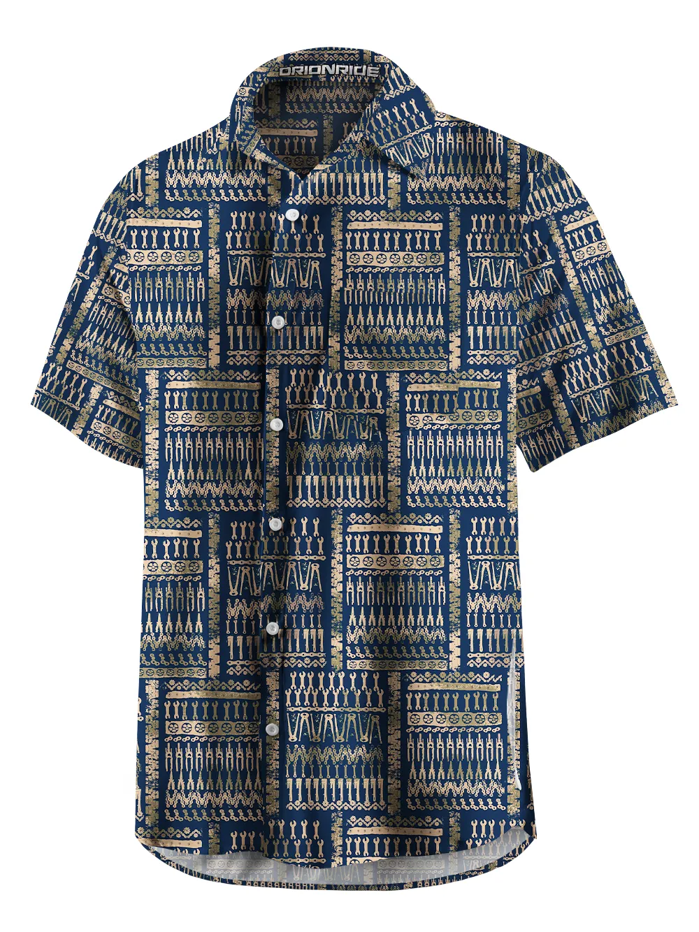 Orionride Wrench Collection Zipper Pockets Ultra Lightweight Short Sleeves Gravel Shirt sold by Orionride product image thumbnail 2