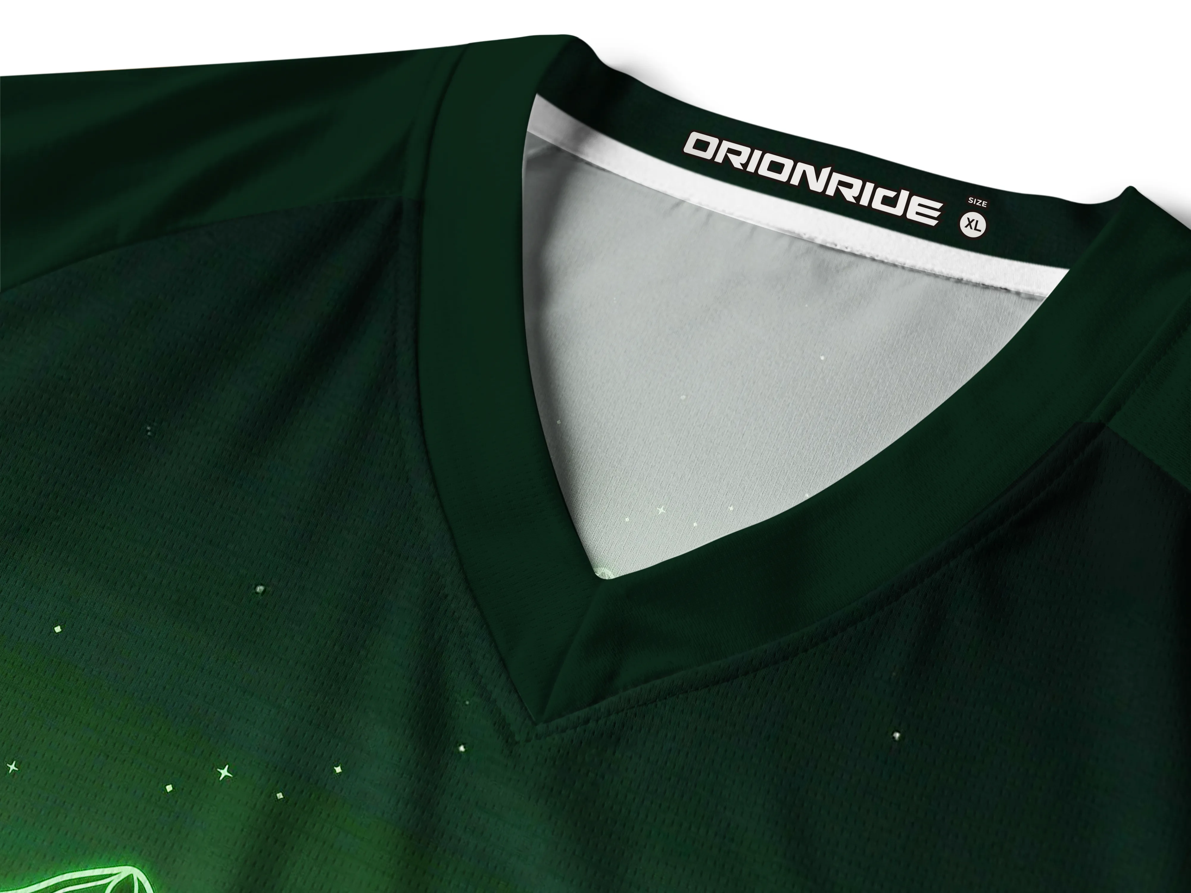 Orionride Green Forest Long Sleeve Downhill Jersey sold by Orionride product image thumbnail 4