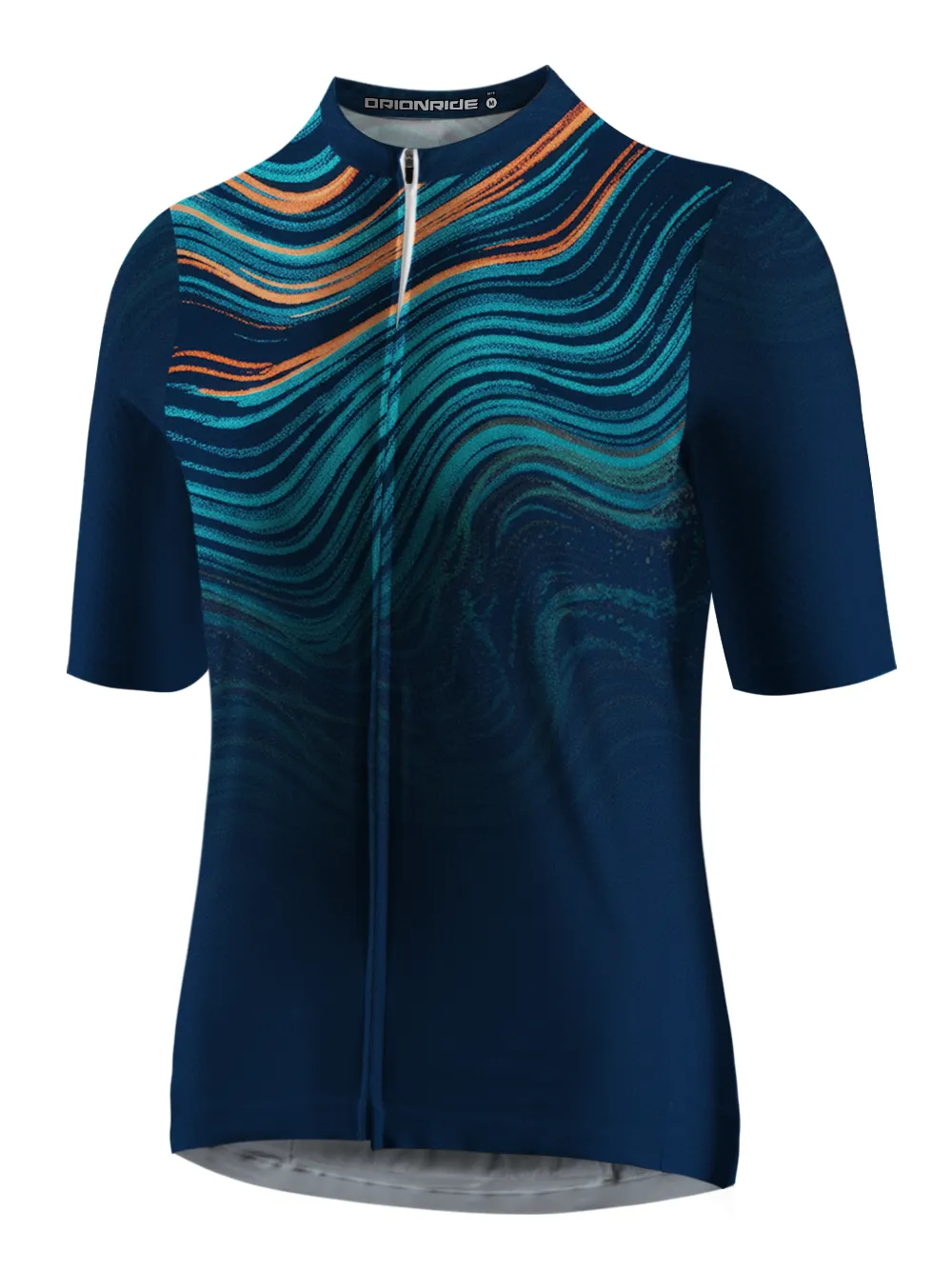 Orionride Dark Wave Short Sleeves Cycling Jersey sold by Orionride product image thumbnail 2