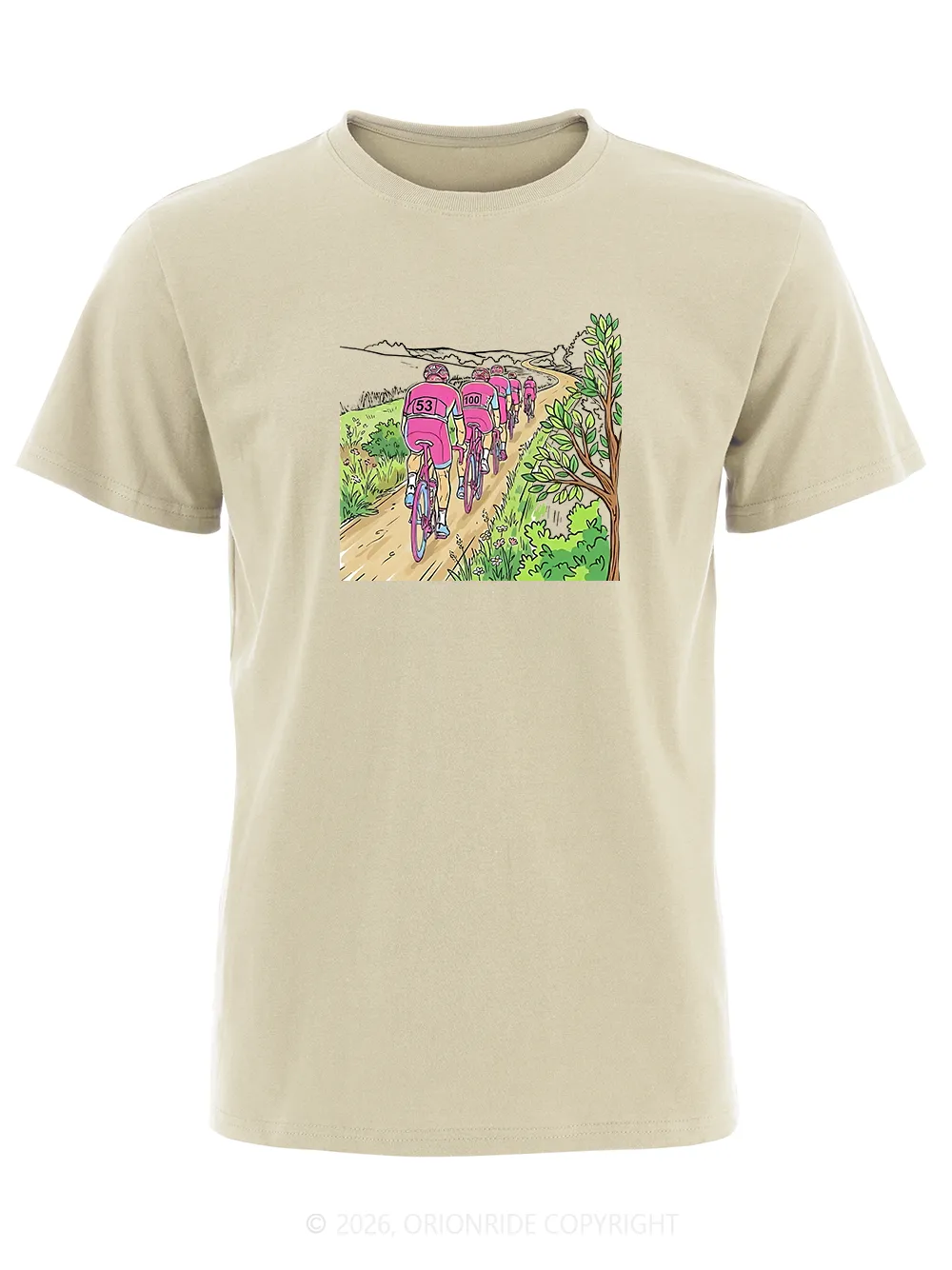 Orionride Ignite Pink Short Sleeves Bike T-Shirt sold by Orionride