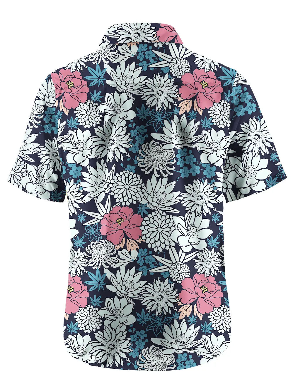 Orionride Floral Fragrance Zipper Pockets Ultra Lightweight Short Sleeves Gravel Shirt sold by Orionride product image thumbnail 3