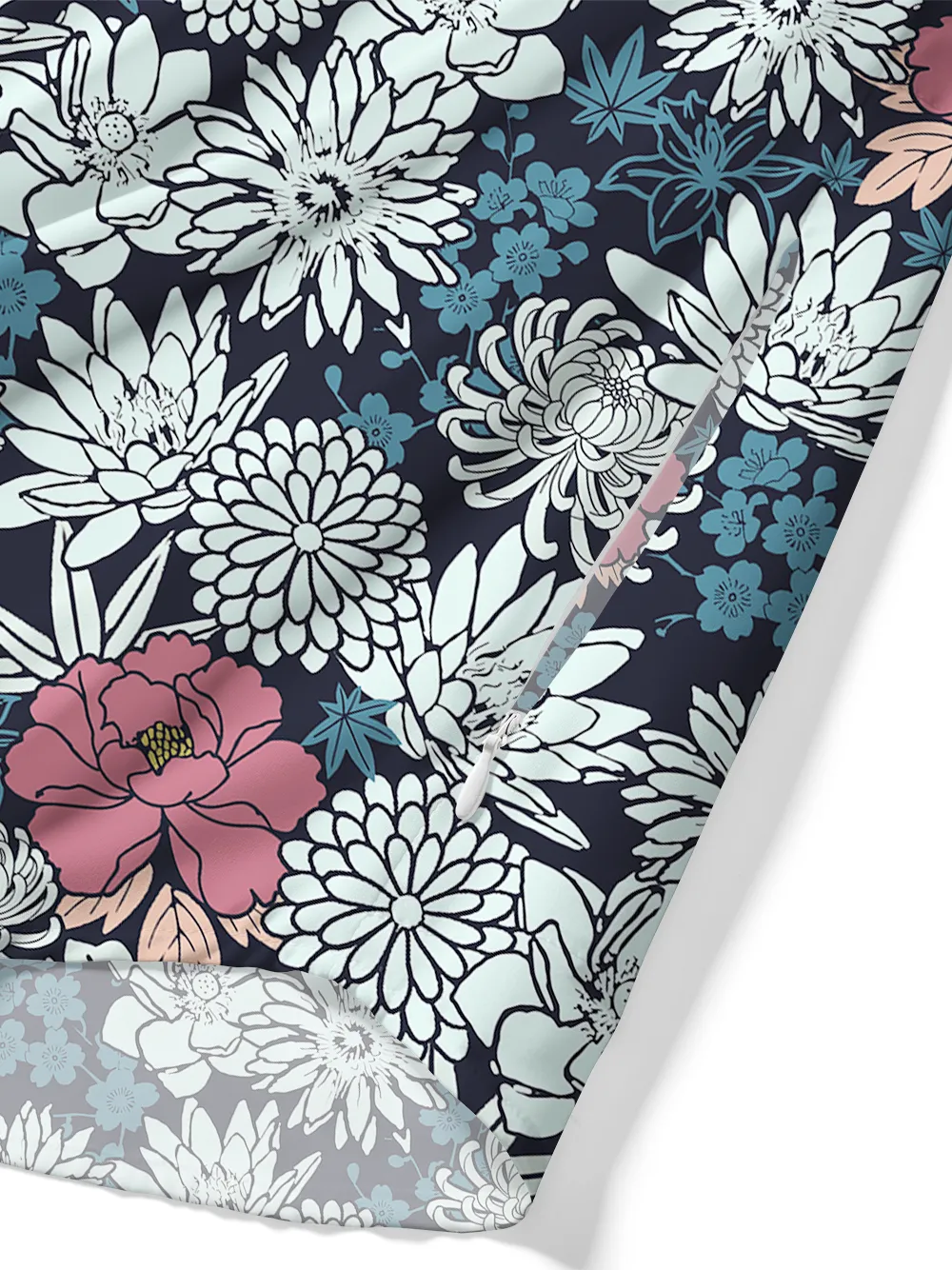 Orionride Floral Fragrance Zipper Pockets Ultra Lightweight Short Sleeves Gravel Shirt sold by Orionride product image thumbnail 5