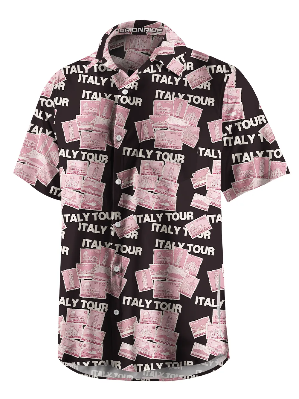 Orionride City Stamps Zipper Pockets Ultra Lightweight Short Sleeves Gravel Shirt sold by Orionride product image thumbnail 3