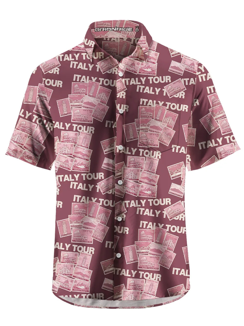 Orionride City Stamps Zipper Pockets Ultra Lightweight Short Sleeves Gravel Shirt sold by Orionride product image thumbnail 2