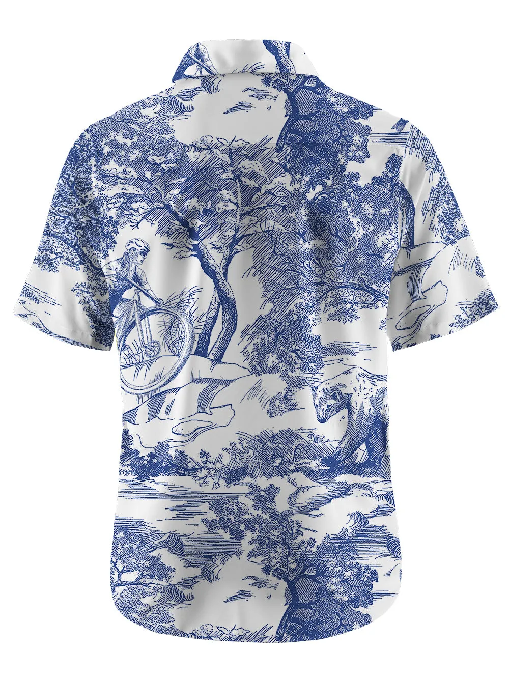 Orionride Short Sleeves Forest Adventure Zipper Pockets Ultra Lightweight Gravel Shirt sold by Orionride product image thumbnail 3