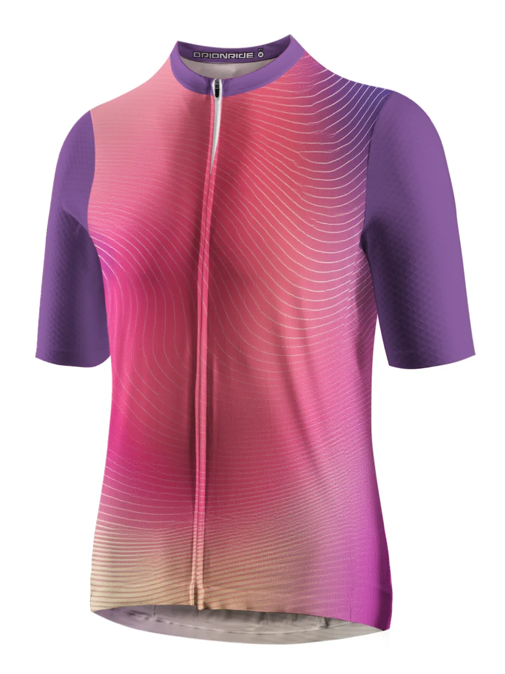 Orionride Pink Memories Short Sleeves Cycling Jersey sold by Orionride product image thumbnail 2