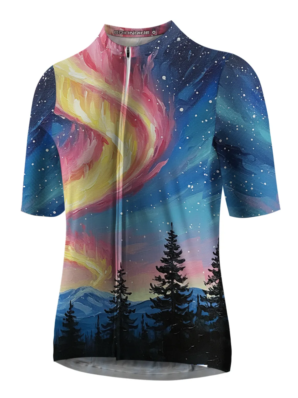 Orionride Northern Lights Short Sleeves Cycling Jersey sold by Orionride product image thumbnail 2
