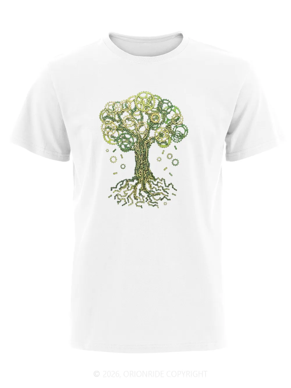 Orionride Gear Tree Short Sleeves Bike T-Shirt sold by Orionride