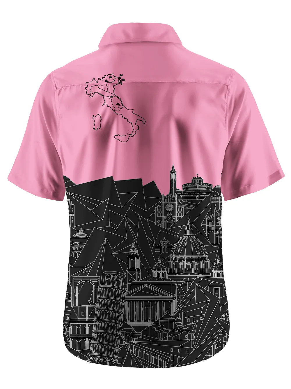 Orionride Italian Night Zipper Pockets Ultra Lightweight Short Sleeves Gravel Shirt sold by Orionride product image thumbnail 3