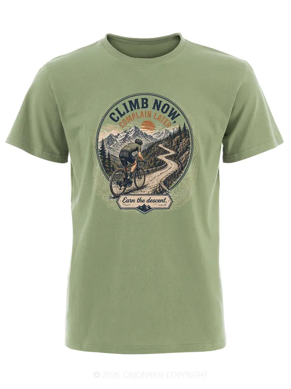Orionride Sunrise Cycling Short Sleeves Bike T-Shirt made by Orionride