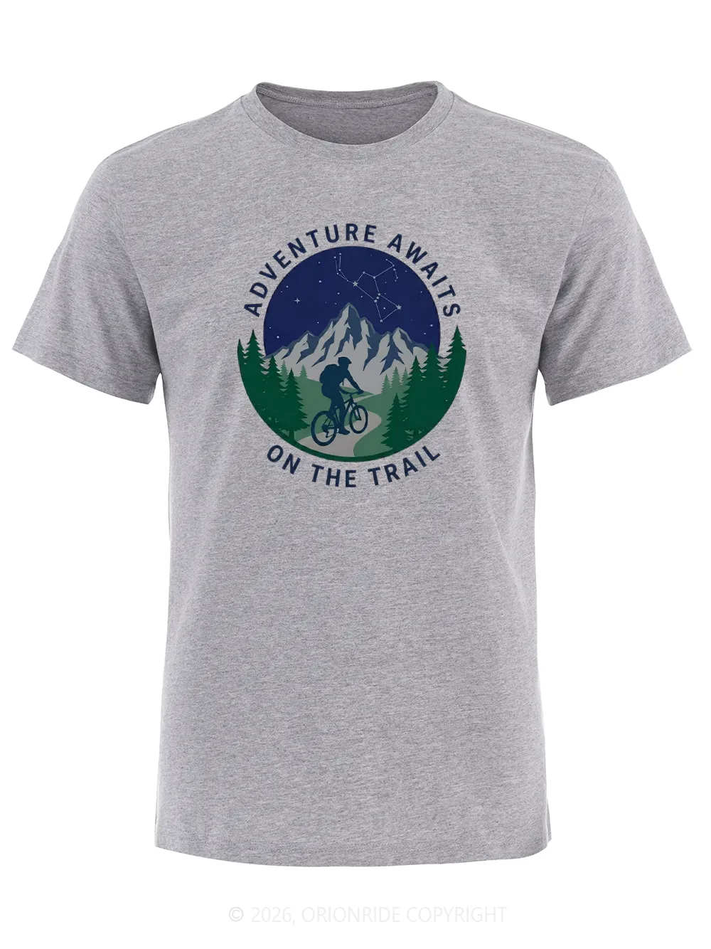 Orionride Cycling Under The Stars Short Sleeves Bike T-Shirt sold by Orionride