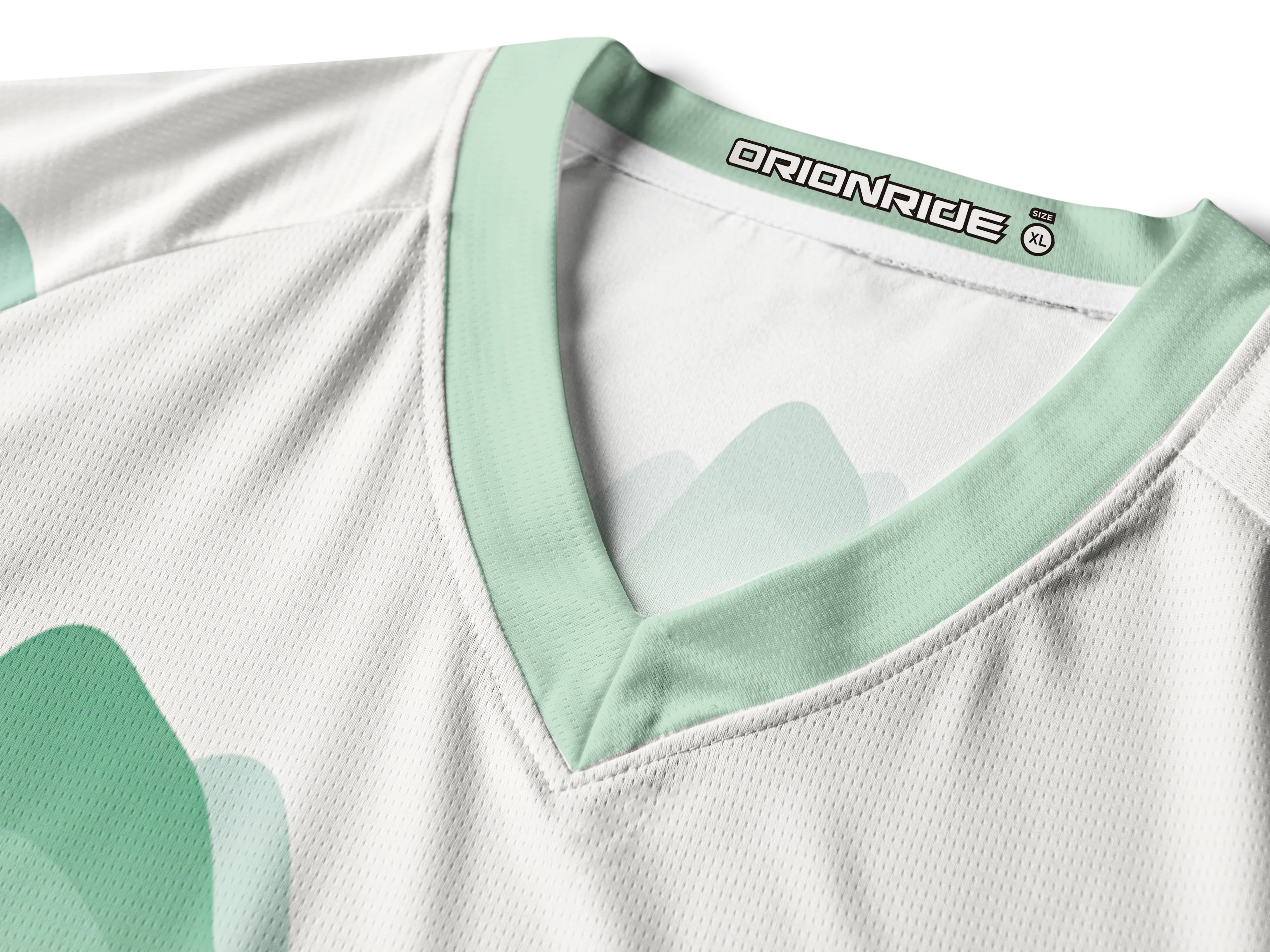 Orionride Mountain And Water Reflection Long Sleeve Downhill Jersey sold by Orionride product image thumbnail 4