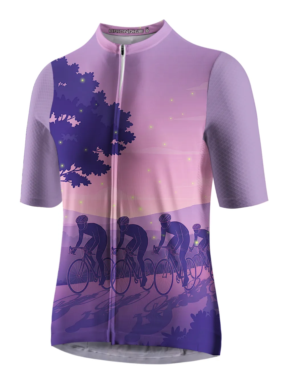 Orionride Fluorescent Flashing Short Sleeves Cycling Jersey sold by Orionride product image thumbnail 2