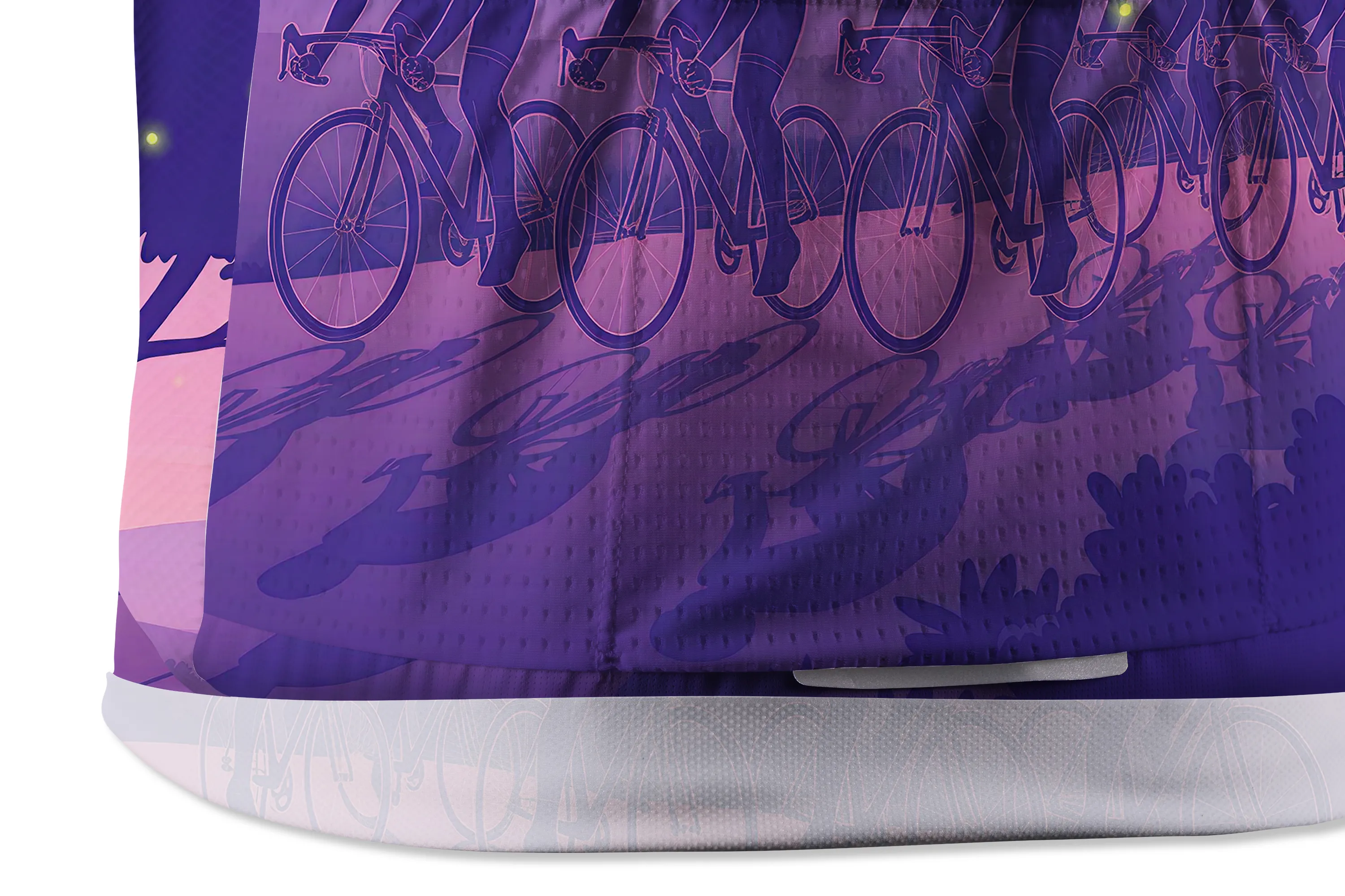 Orionride Fluorescent Flashing Short Sleeves Cycling Jersey sold by Orionride product image thumbnail 3