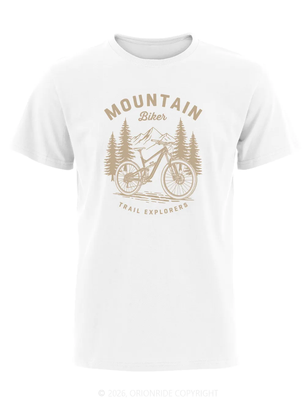 Orionride Trail Explorers Short Sleeves Bike T-Shirt sold by Orionride product image thumbnail 5
