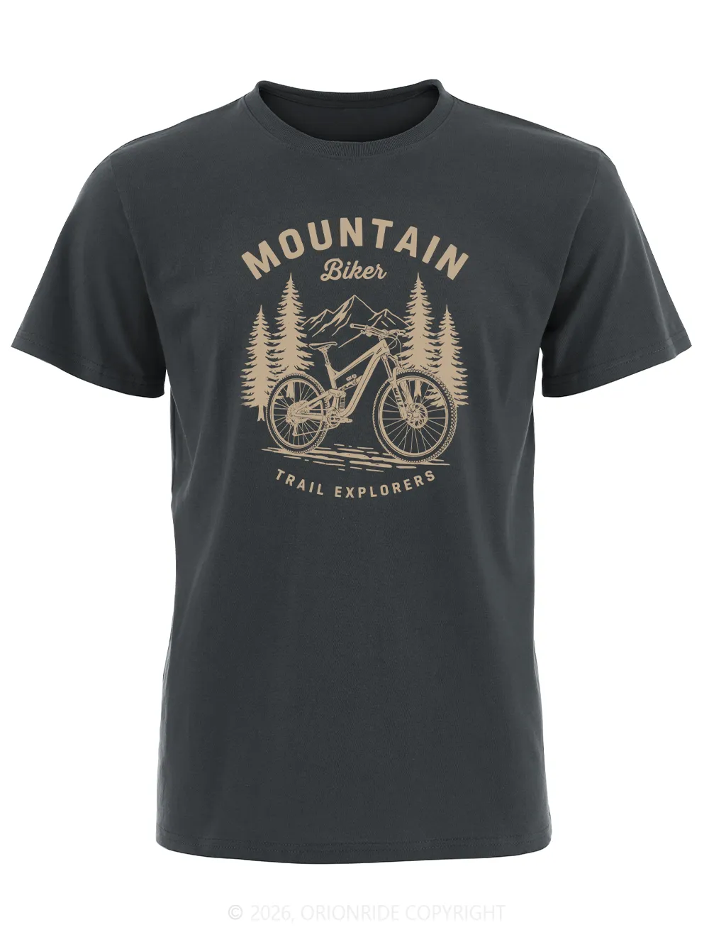 Orionride Trail Explorers Short Sleeves Bike T-Shirt sold by Orionride product image thumbnail 2
