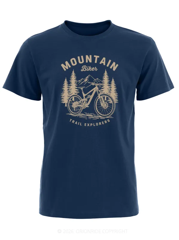 Orionride Trail Explorers Short Sleeves Bike T-Shirt made by Orionride