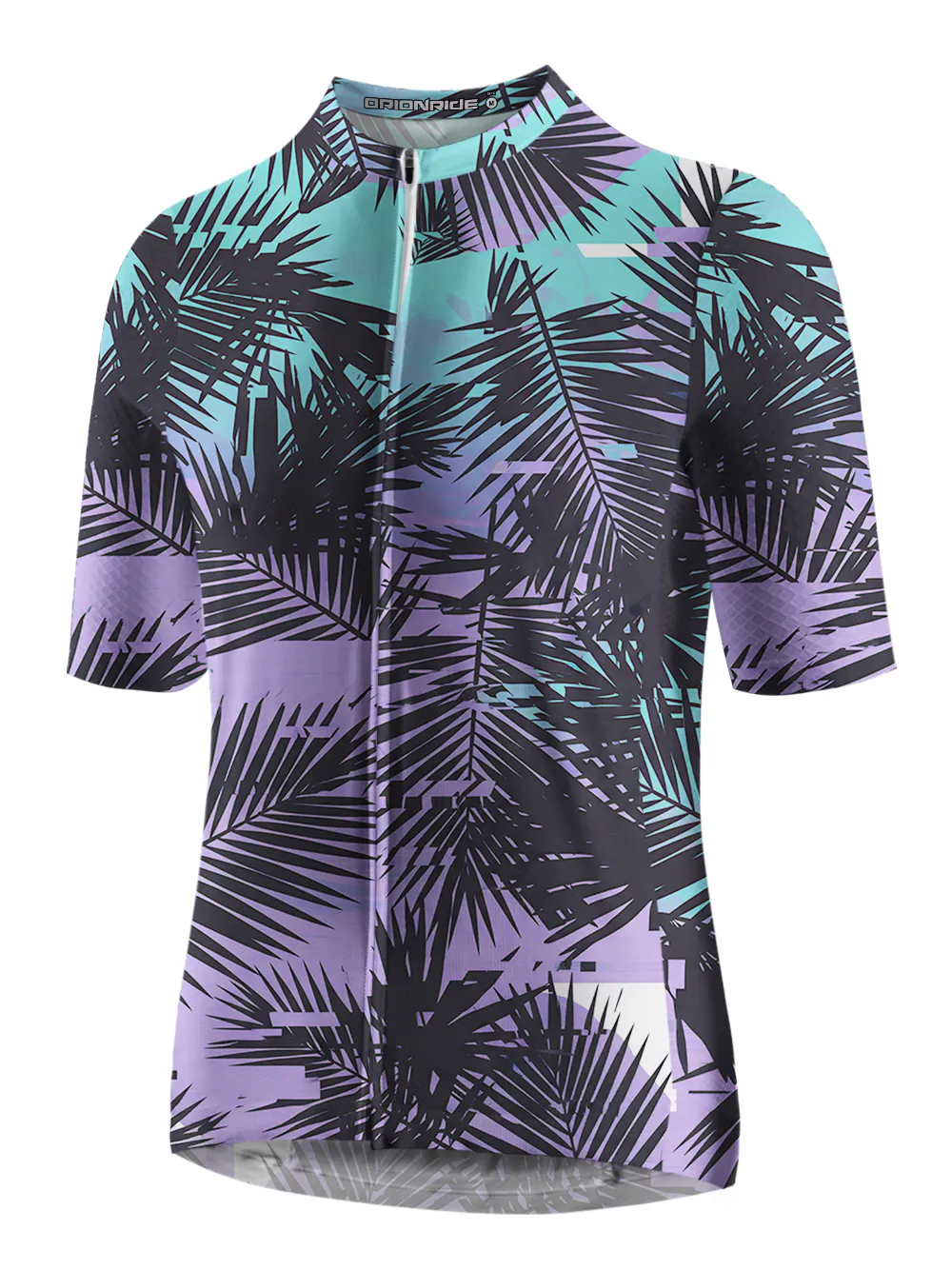 Orionride Coconut Tree Silhouette Short Sleeves Cycling Jersey sold by Orionride product image thumbnail 2