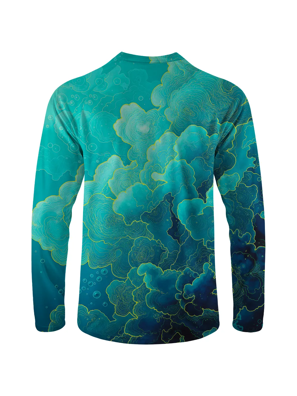 Orionride Cloud Bubbles Long Sleeve Downhill Jersey sold by Orionride product image thumbnail 3