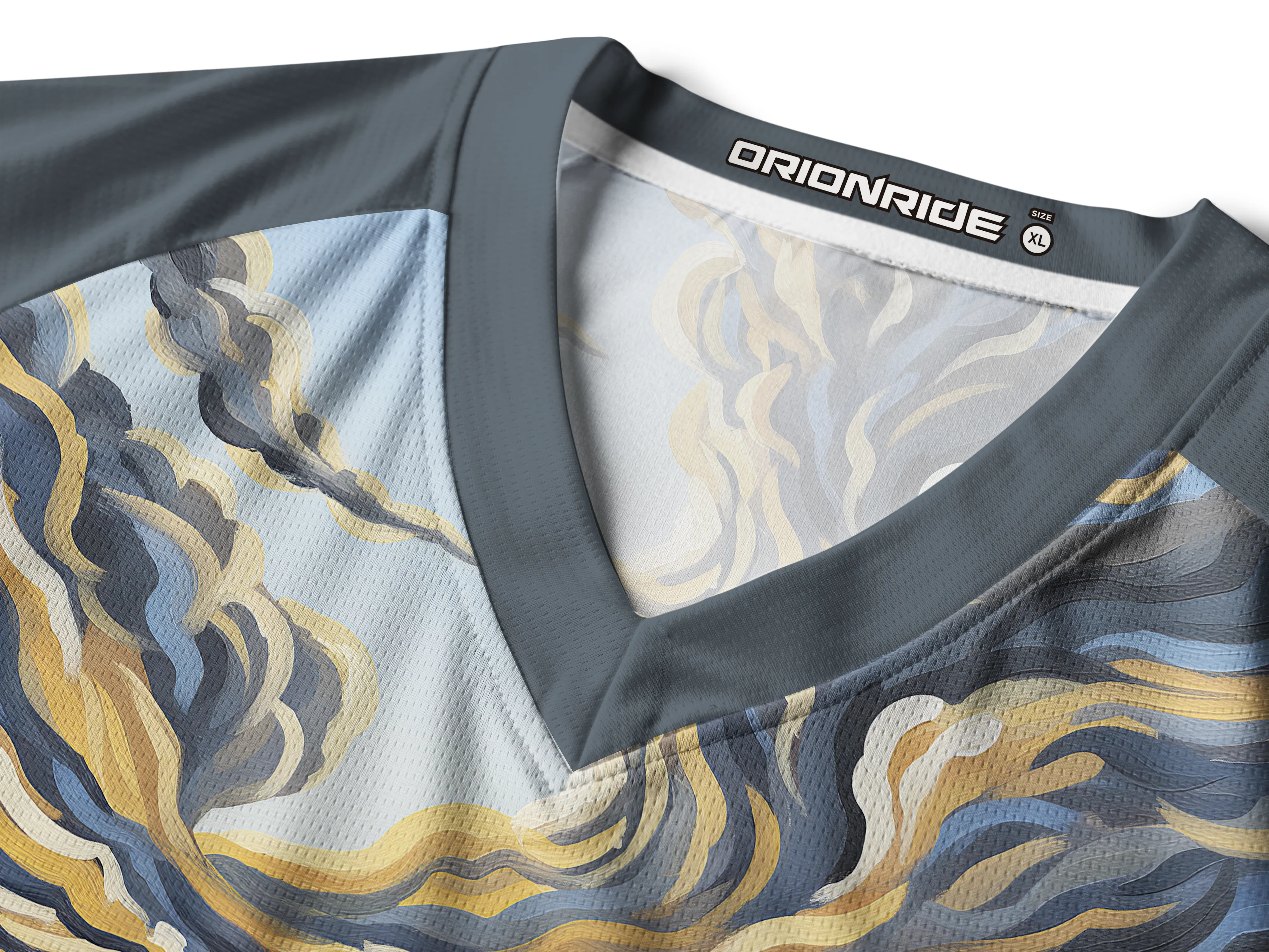 Orionride Sunset Reflection Long Sleeve Downhill Jersey sold by Orionride product image thumbnail 4