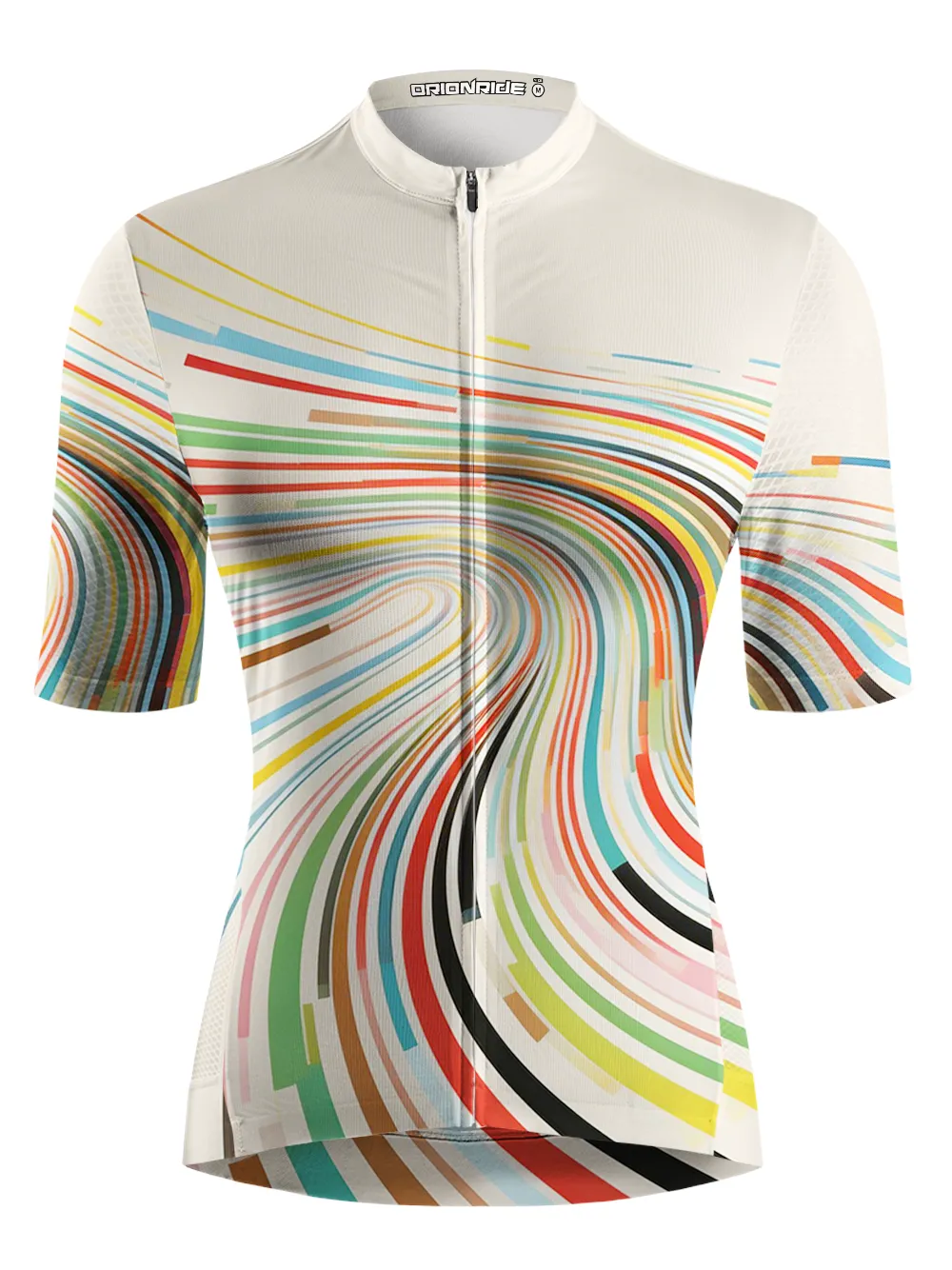 Orionride Winding Stripes Short Sleeves Women's Jersey sold by Orionride