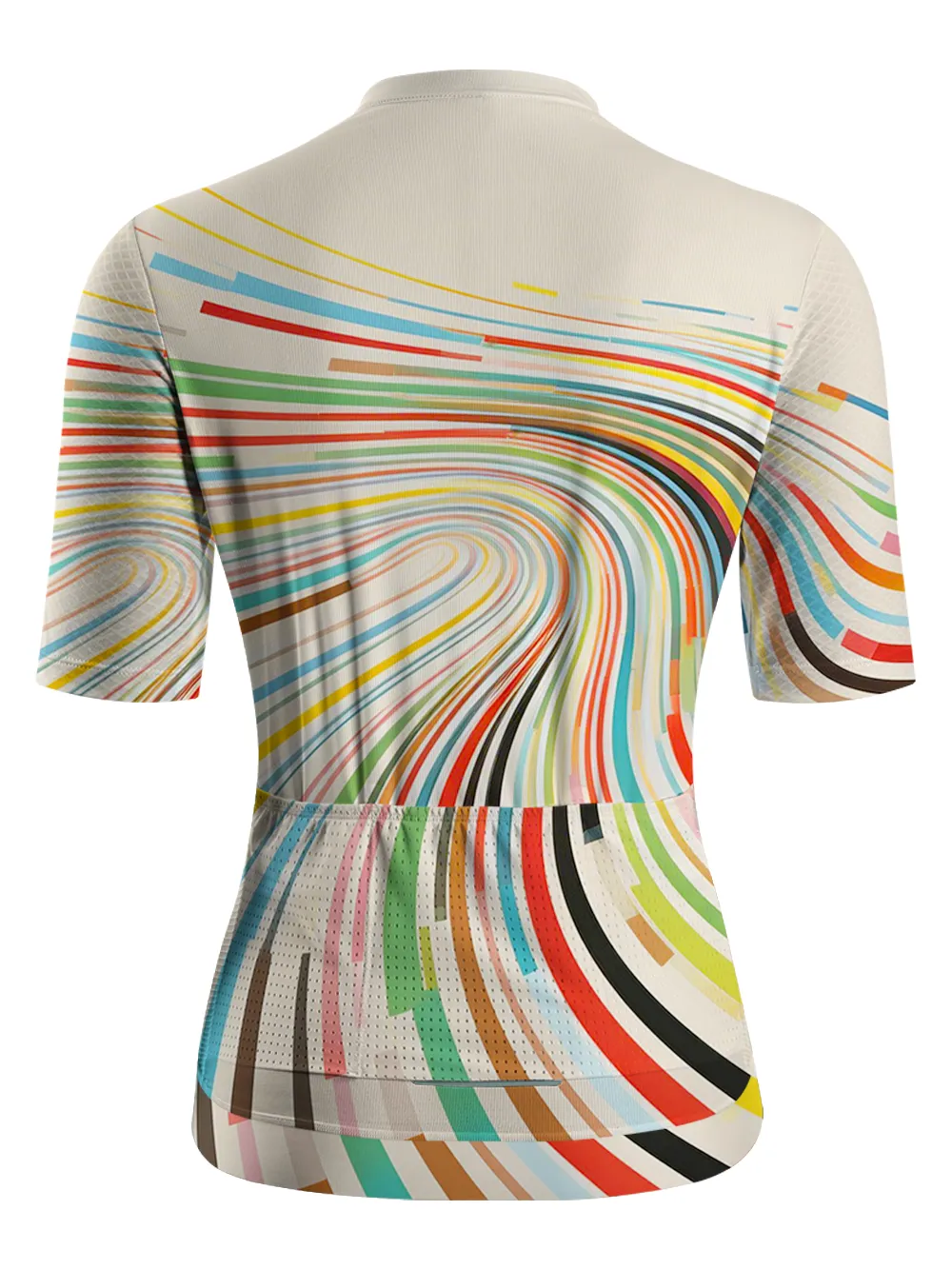 Orionride Winding Stripes Short Sleeves Women's Jersey sold by Orionride product image thumbnail 3