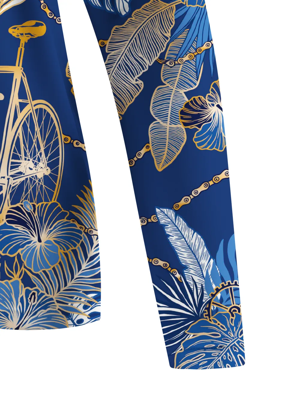Orionride Hawaiian Plants Women's Quick Dry Downhill Jersey sold by Orionride product image thumbnail 5