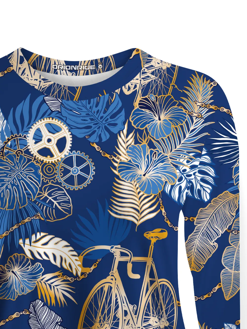 Orionride Hawaiian Plants Women's Quick Dry Downhill Jersey sold by Orionride product image thumbnail 4