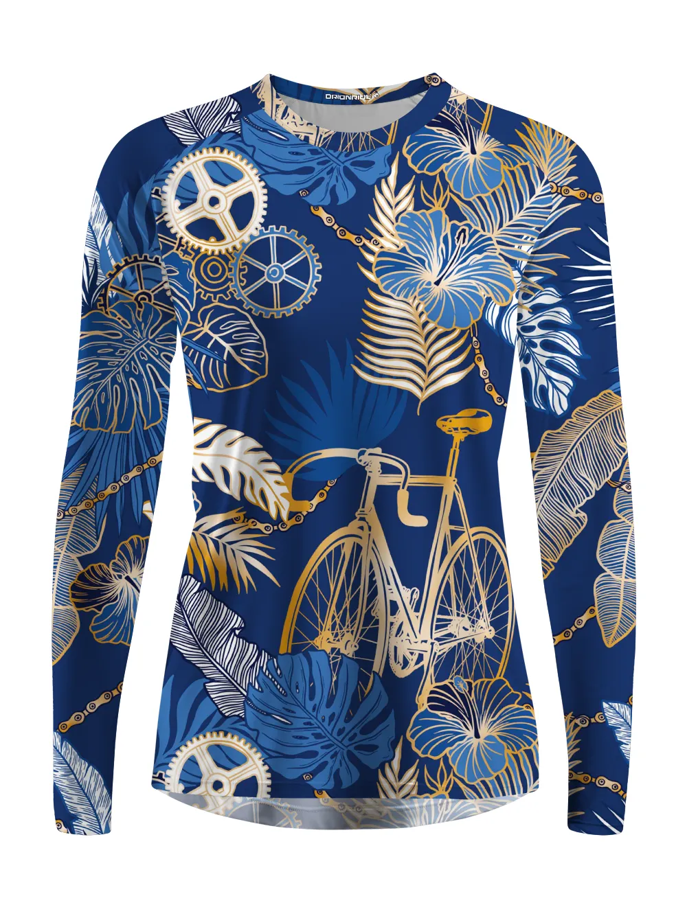 Orionride Hawaiian Plants Women's Quick Dry Downhill Jersey sold by Orionride product image thumbnail 2