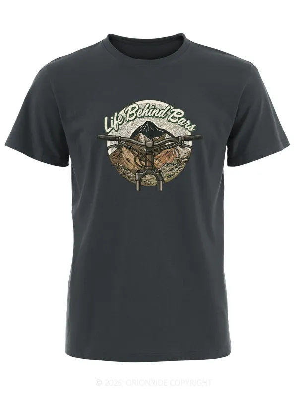 Orionride Handlebars Short Sleeves Bike T-Shirt made by Orionride