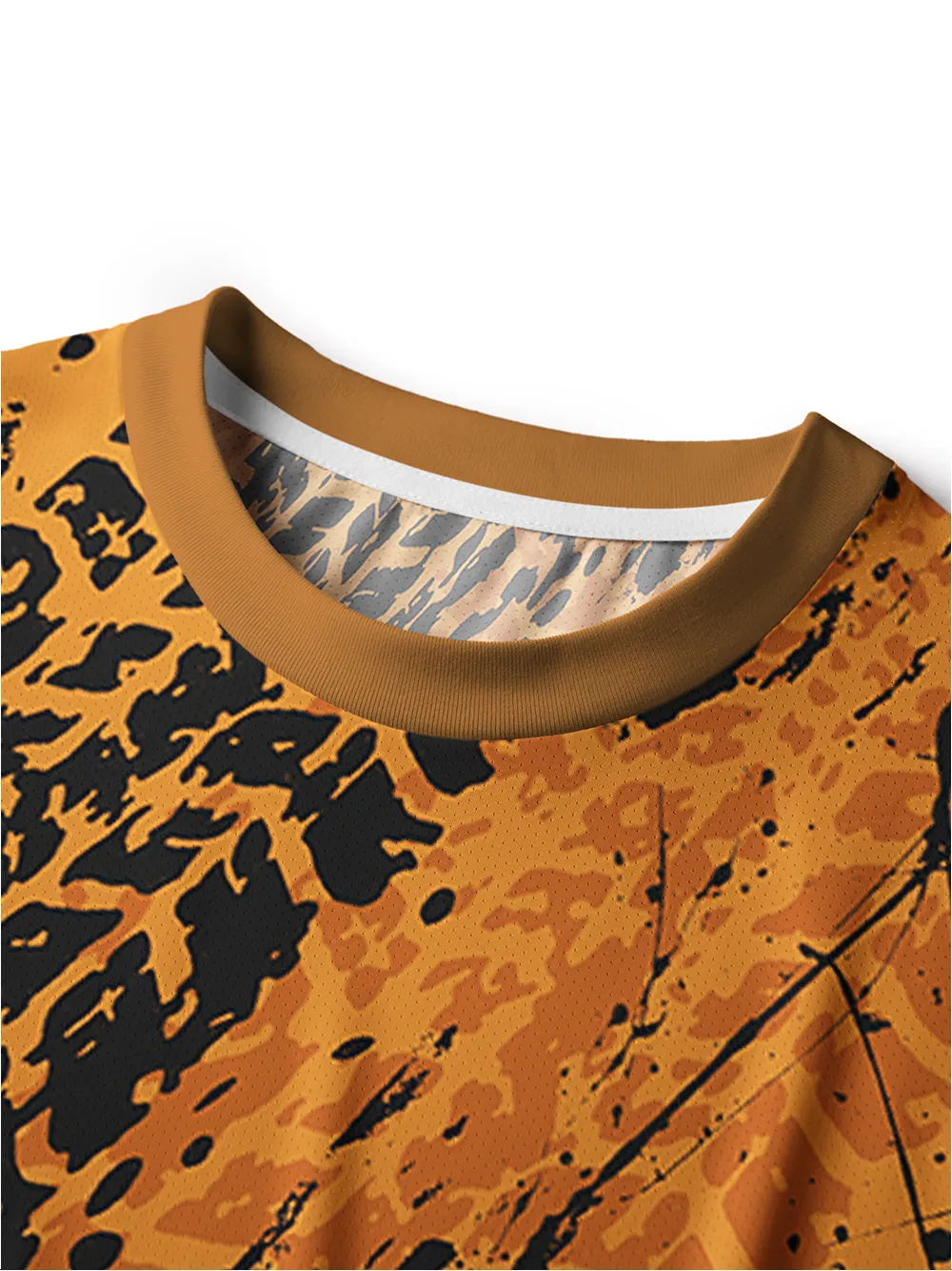 Orionride Tire Marks Men's Breathable Short Sleeve Technical Tee sold by Orionride product image thumbnail 4