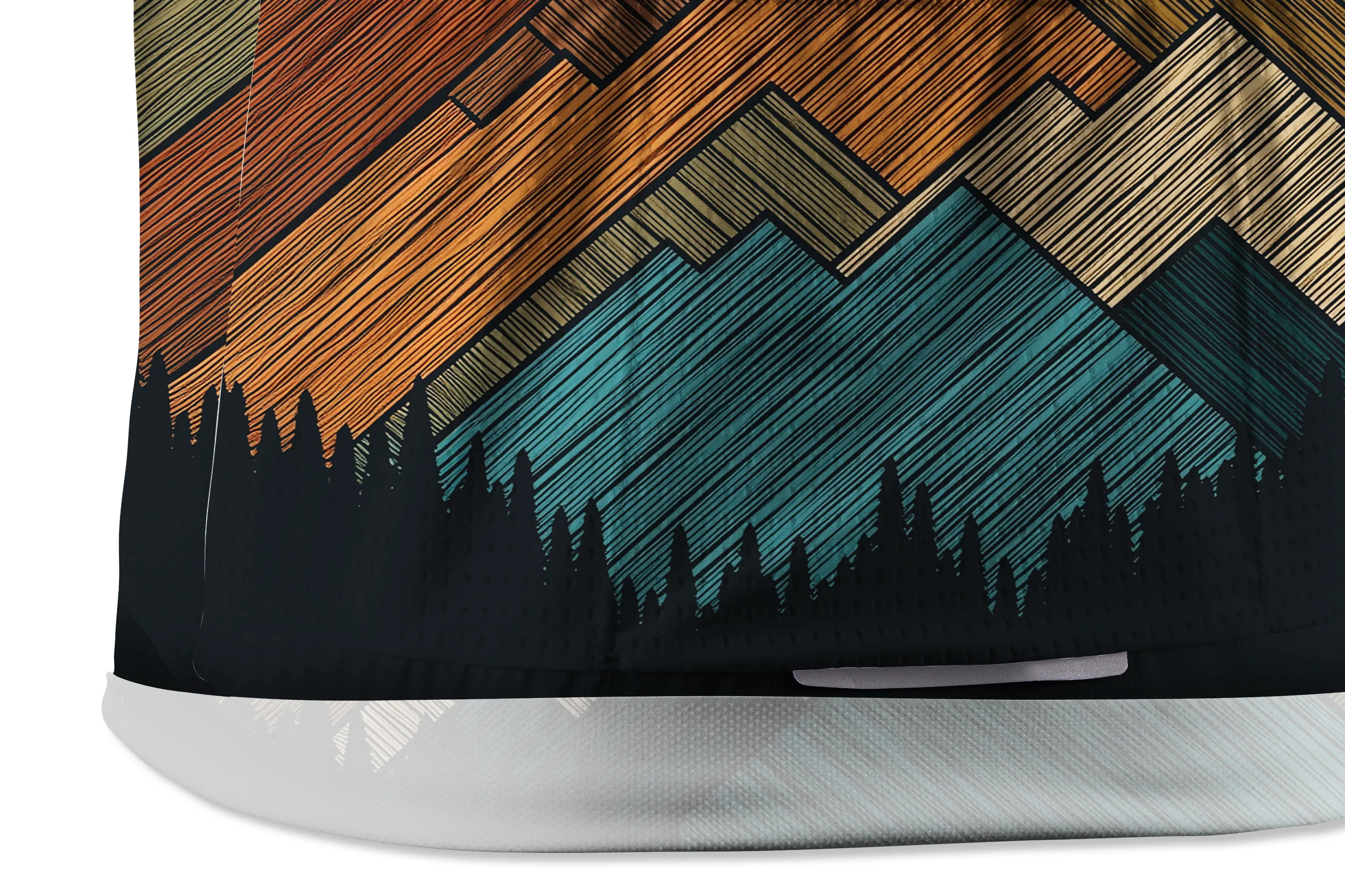 Orionride Draw Mountain Peaks Short Sleeves Cycling Jersey sold by Orionride product image thumbnail 3