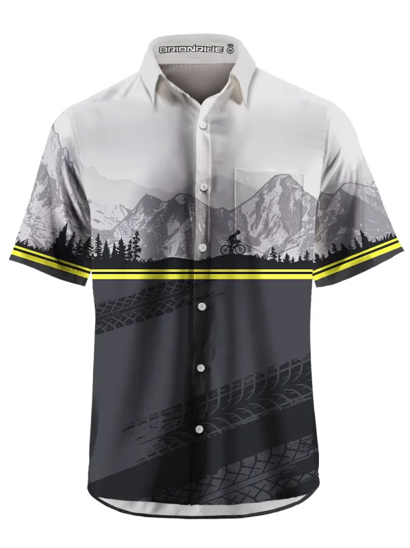 Orionride Layered Mountain Rangese Zipper Pockets Ultra Lightweight Short Sleeves Gravel Shirt made by Orionride