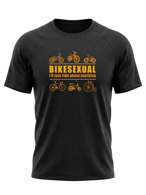 Orionride Cycling Enthusiasts Short Sleeves Quick-Dry Training T-Shirt made by Orionride