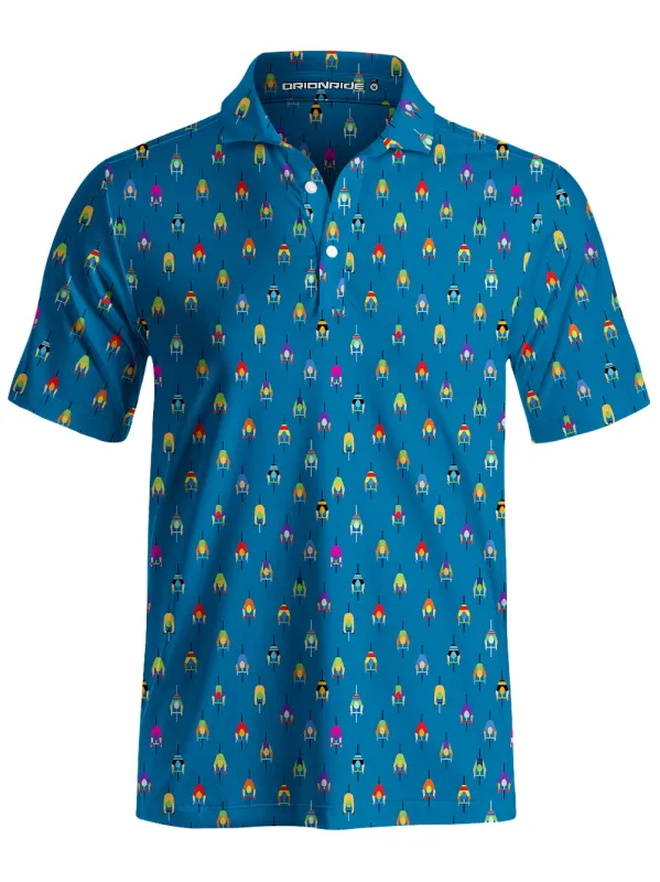 Orionride Urban Cycling Men's Polo Shirt made by Orionride