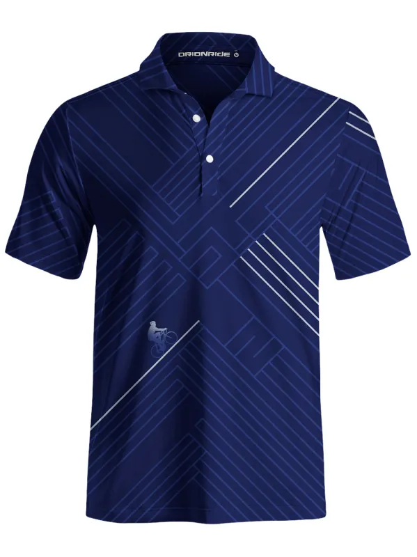 Orionride The Courage To Ride Men's Polo Shirt made by Orionride